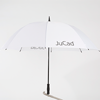JuCad golf umbrella_white_JS-W